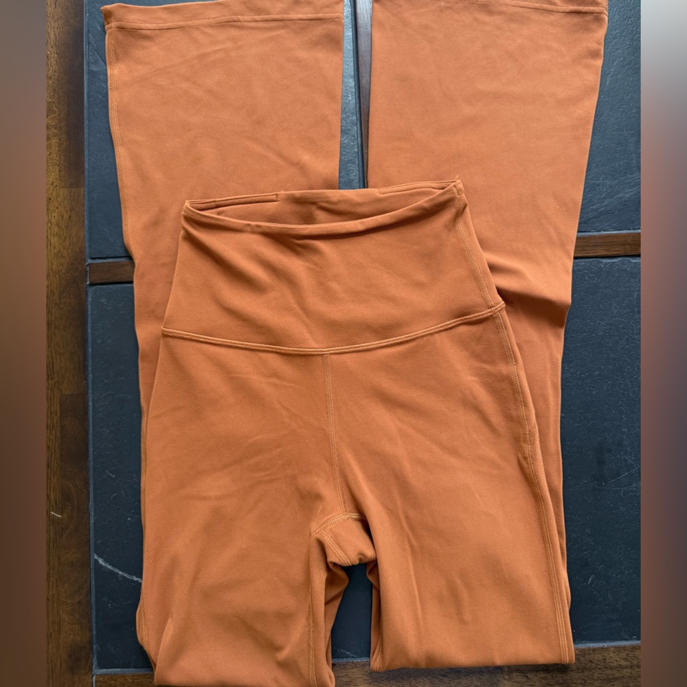 lululemon athletica Orange Leggings